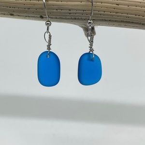 Seaglass earrings